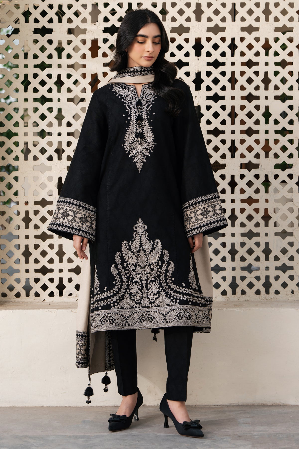EMBROIDERED PREMIUM VISCOSE UW-0129