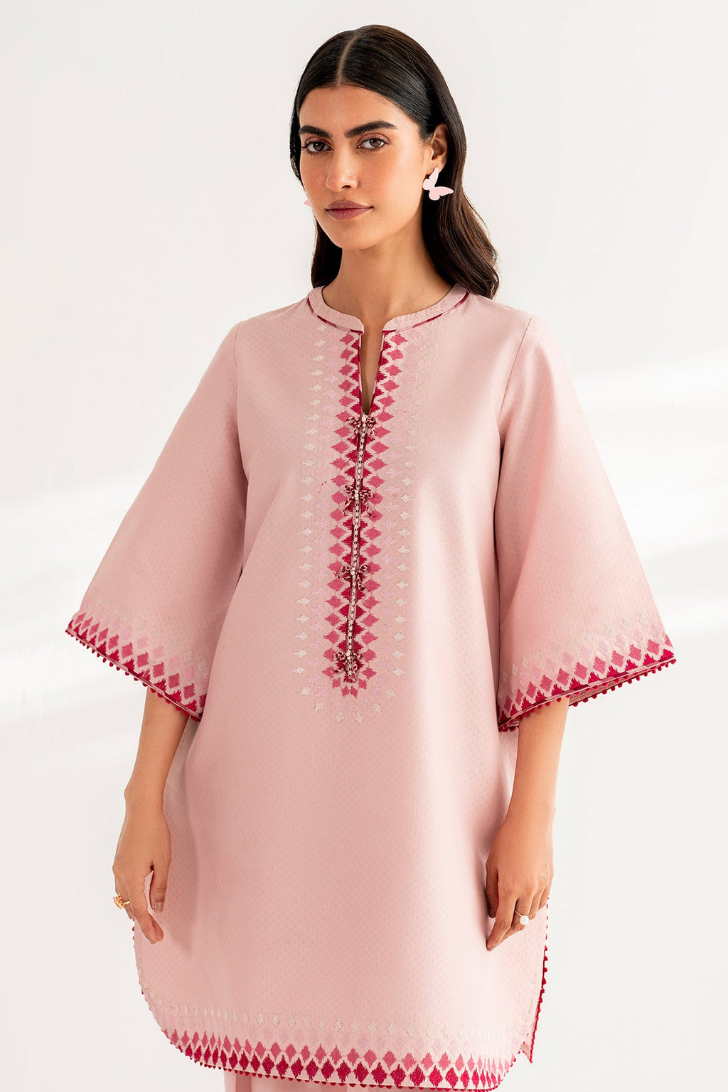Embroidered Dobby Lawn USE-9268