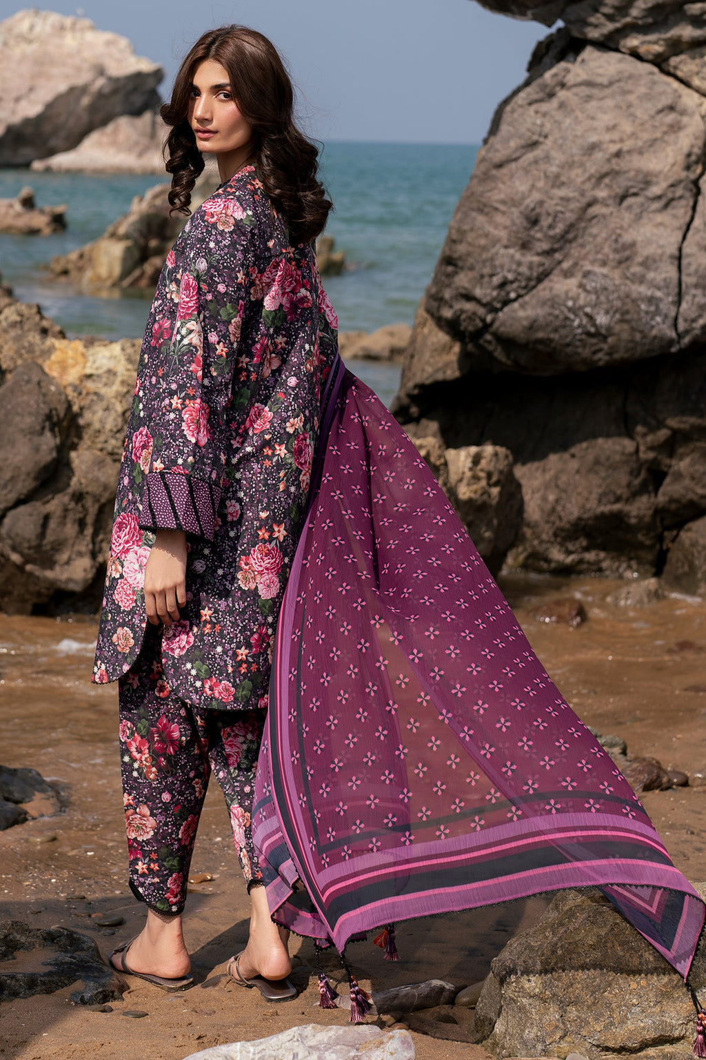 DIGITAL PRINTED LAWN RTW-1194