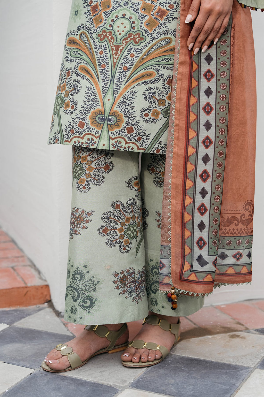 DIGITAL PRINTED LAWN USE-9176