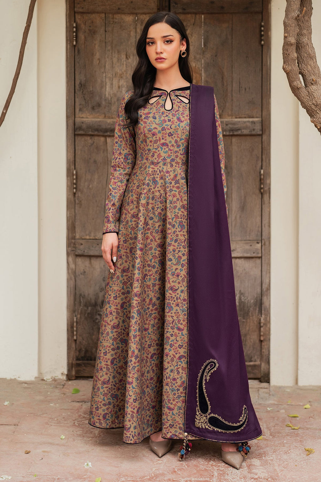EMBROIDERED PREMIUM VISCOSE RTW-1158