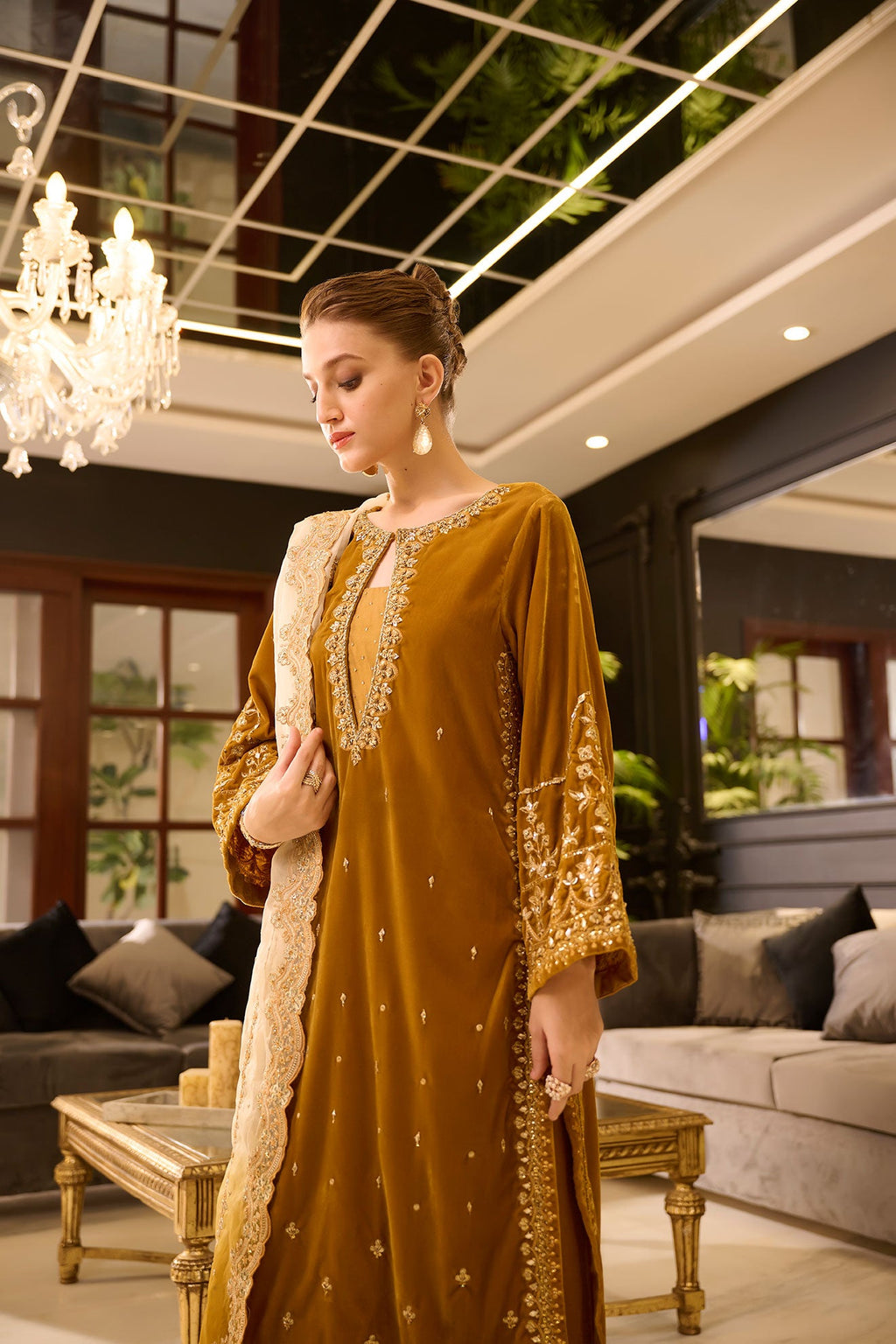 DL-0282 MUSTARD 3Pcs