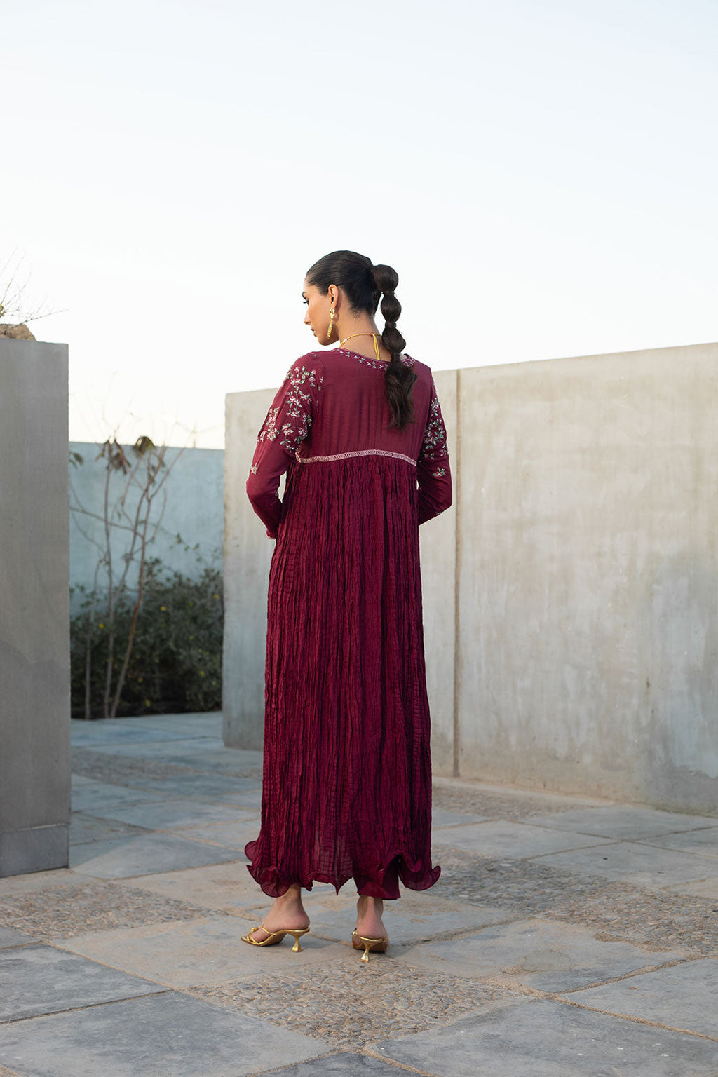 DA-2367 MAROON 3Pcs