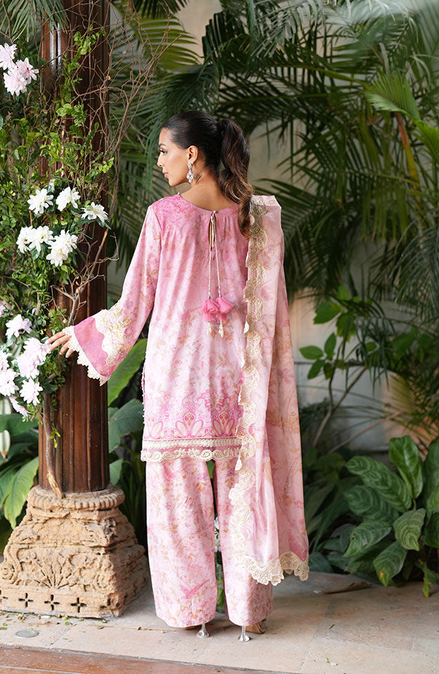 SS25DD-2756  PINK DUPATTA