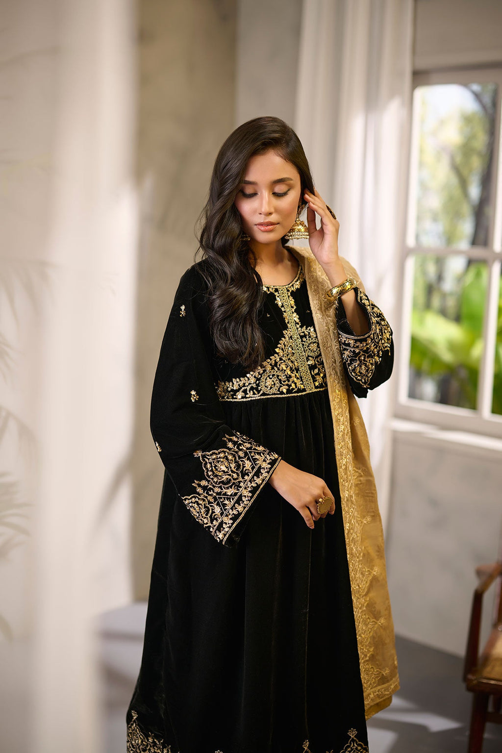 DL-0233 BLACK 3Pcs