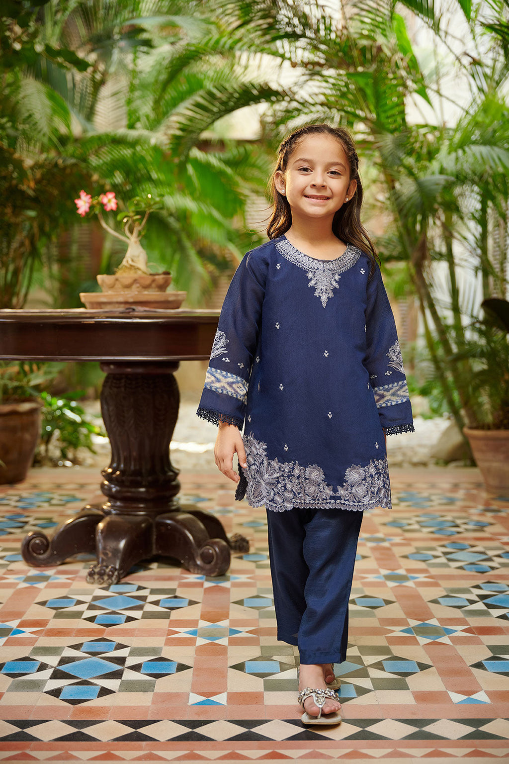DK-0121 NAVY BLUE 2PCs