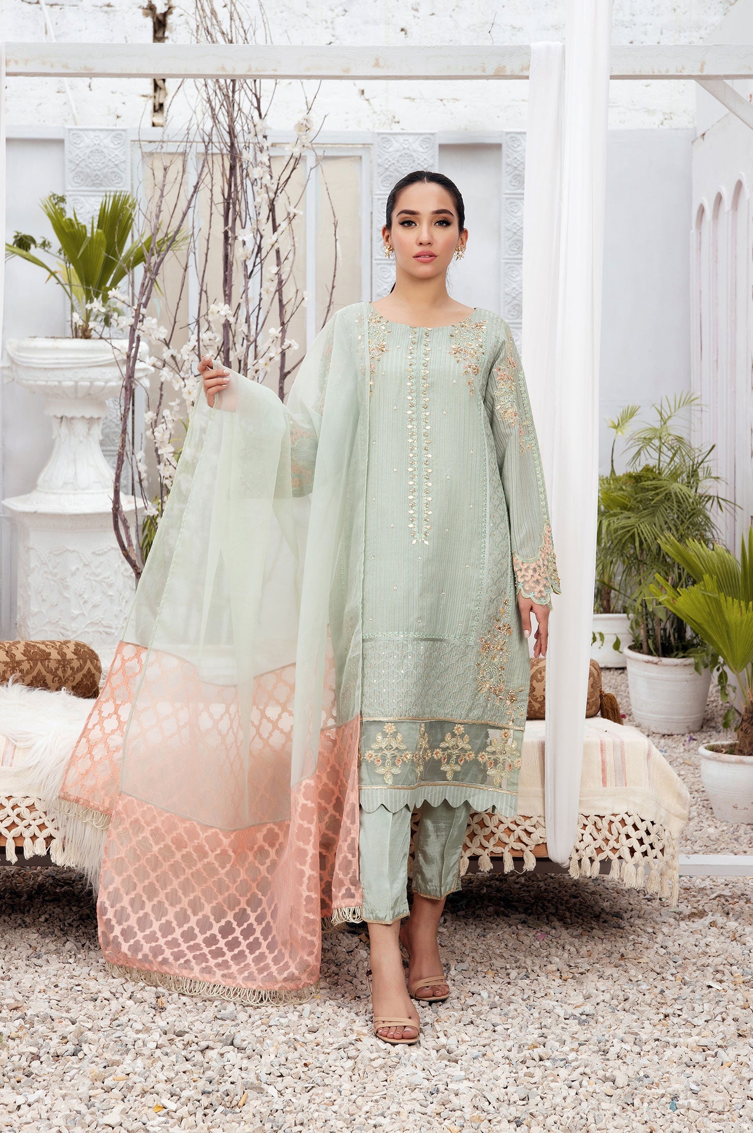 DL-0143 L-GREEN 3Pcs