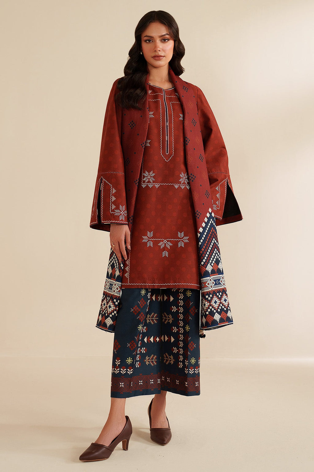 EMBROIDERED PREMIUM VISCOSE UW-0194