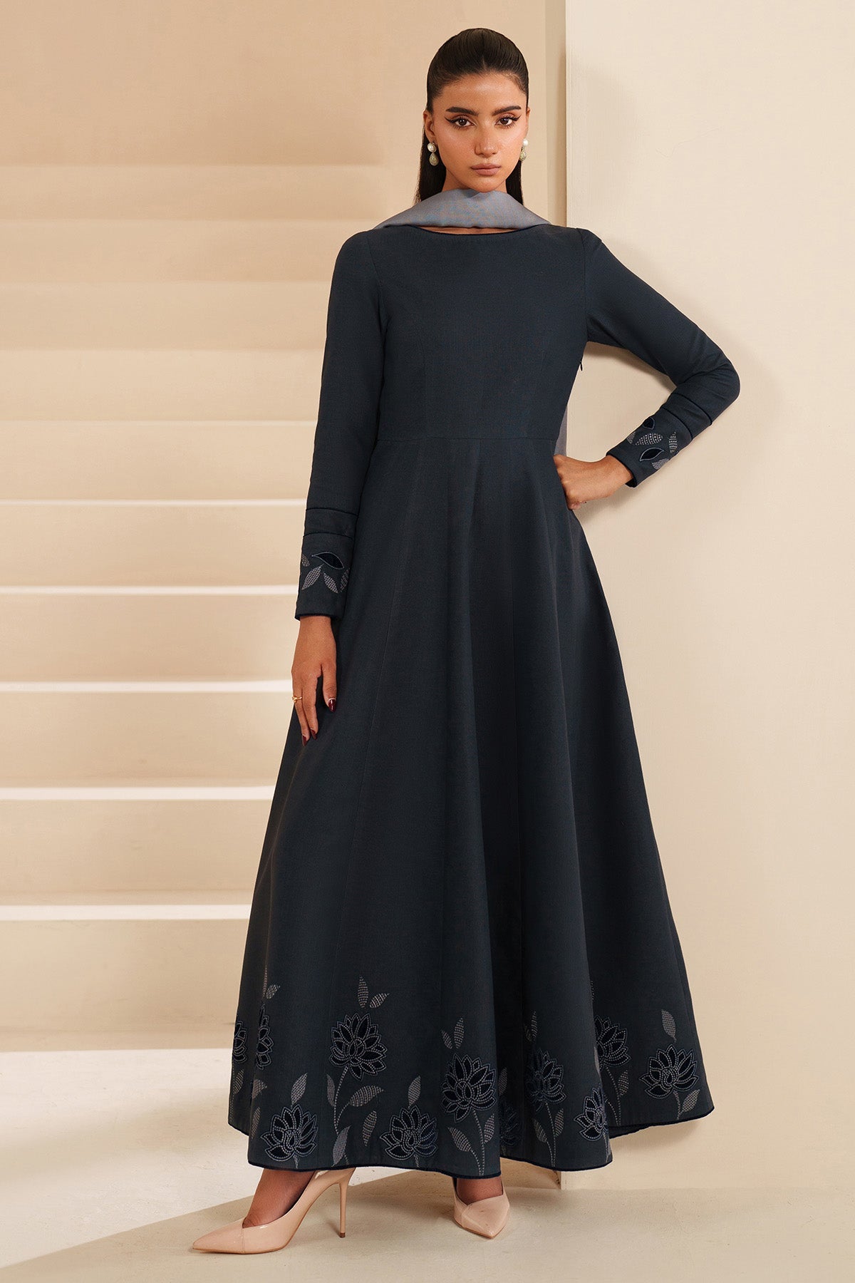 Embroidered Khaddar RTW-1267
