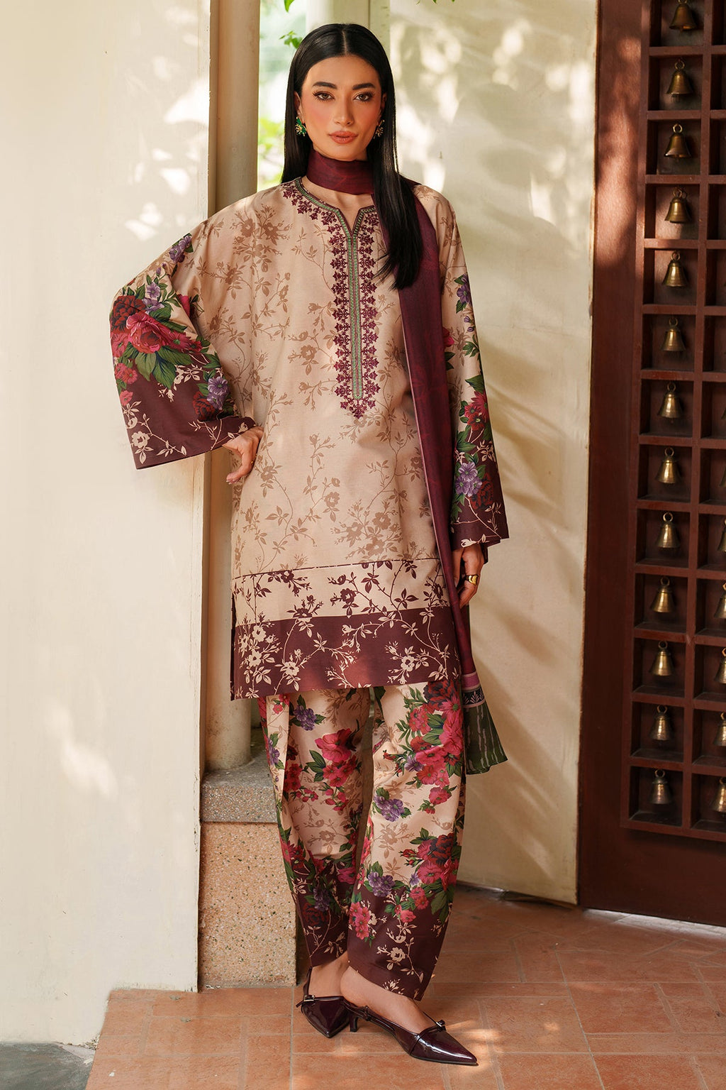 EMBROIDERED PREMIUM VISCOSE UW-0185