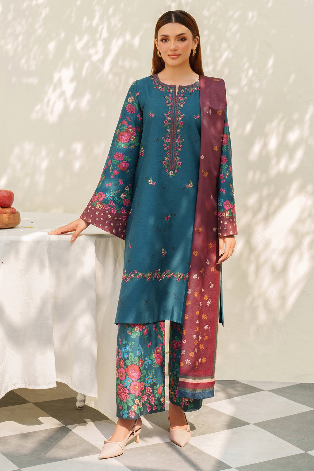 EMBROIDERED PREMIUM VISCOSE UW-0178