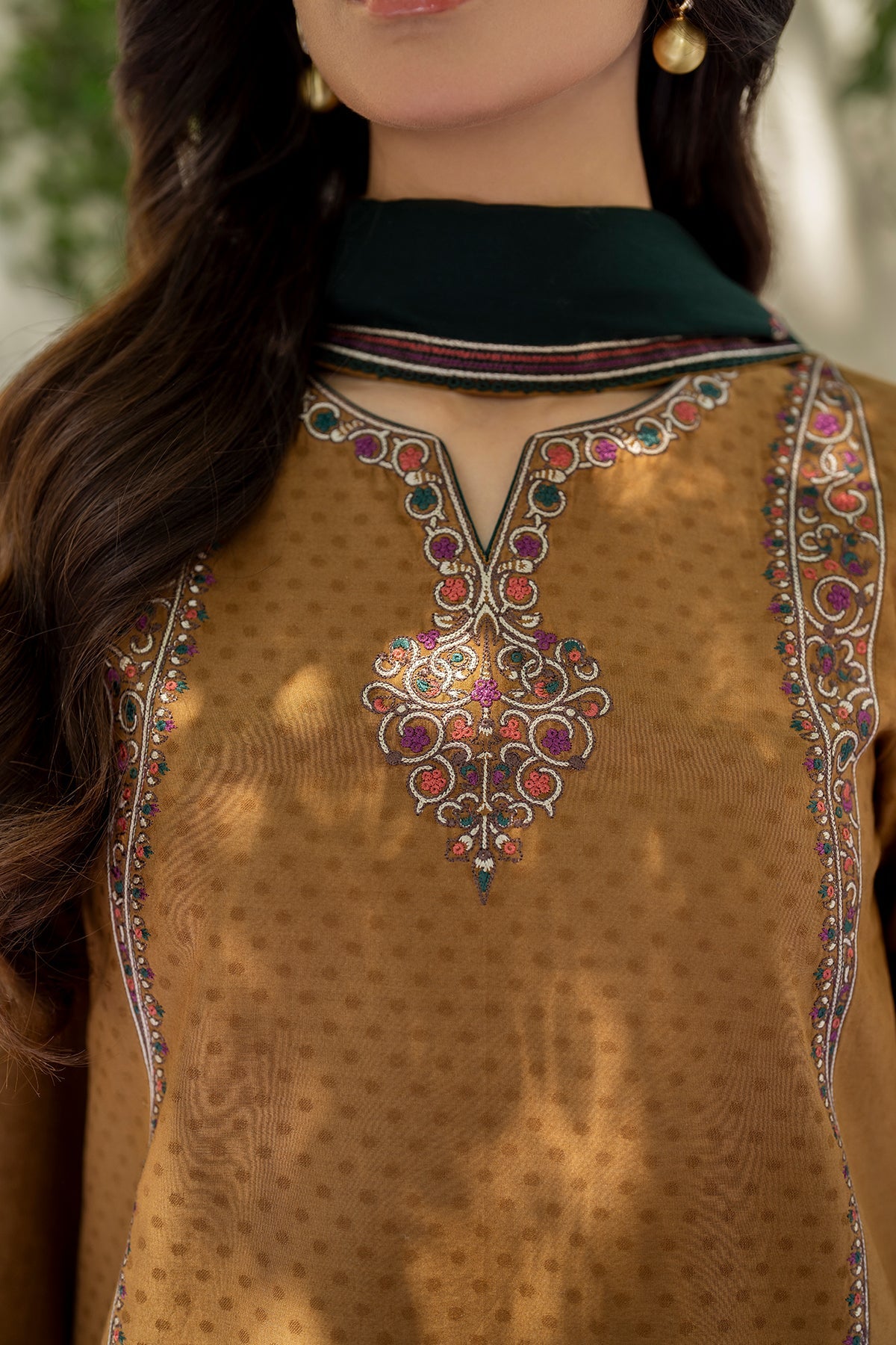 EMBROIDERED DOBBY LAWN USE-9211