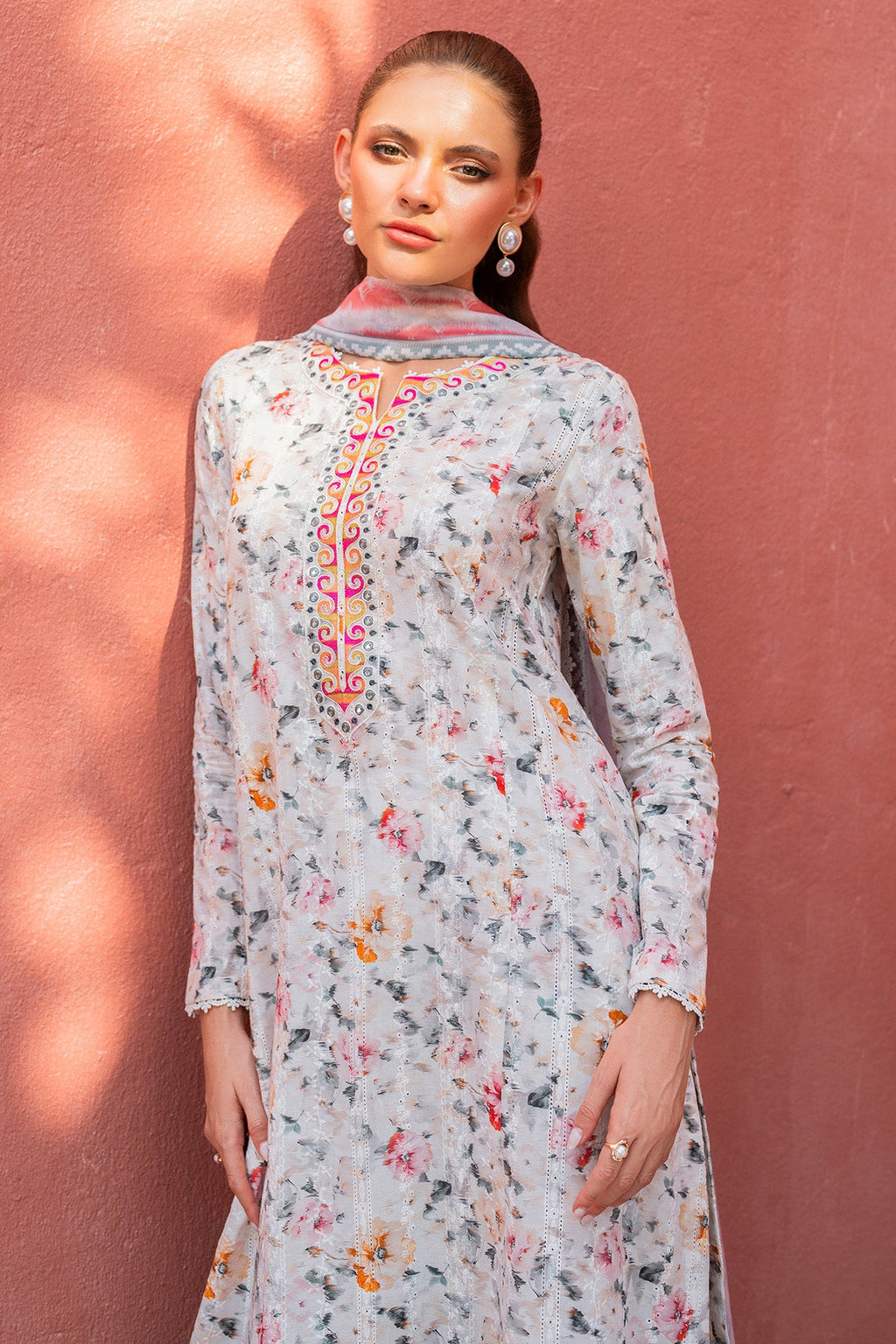 DIGITAL PRINTED SCHIFFLI LAWN RTW-1215