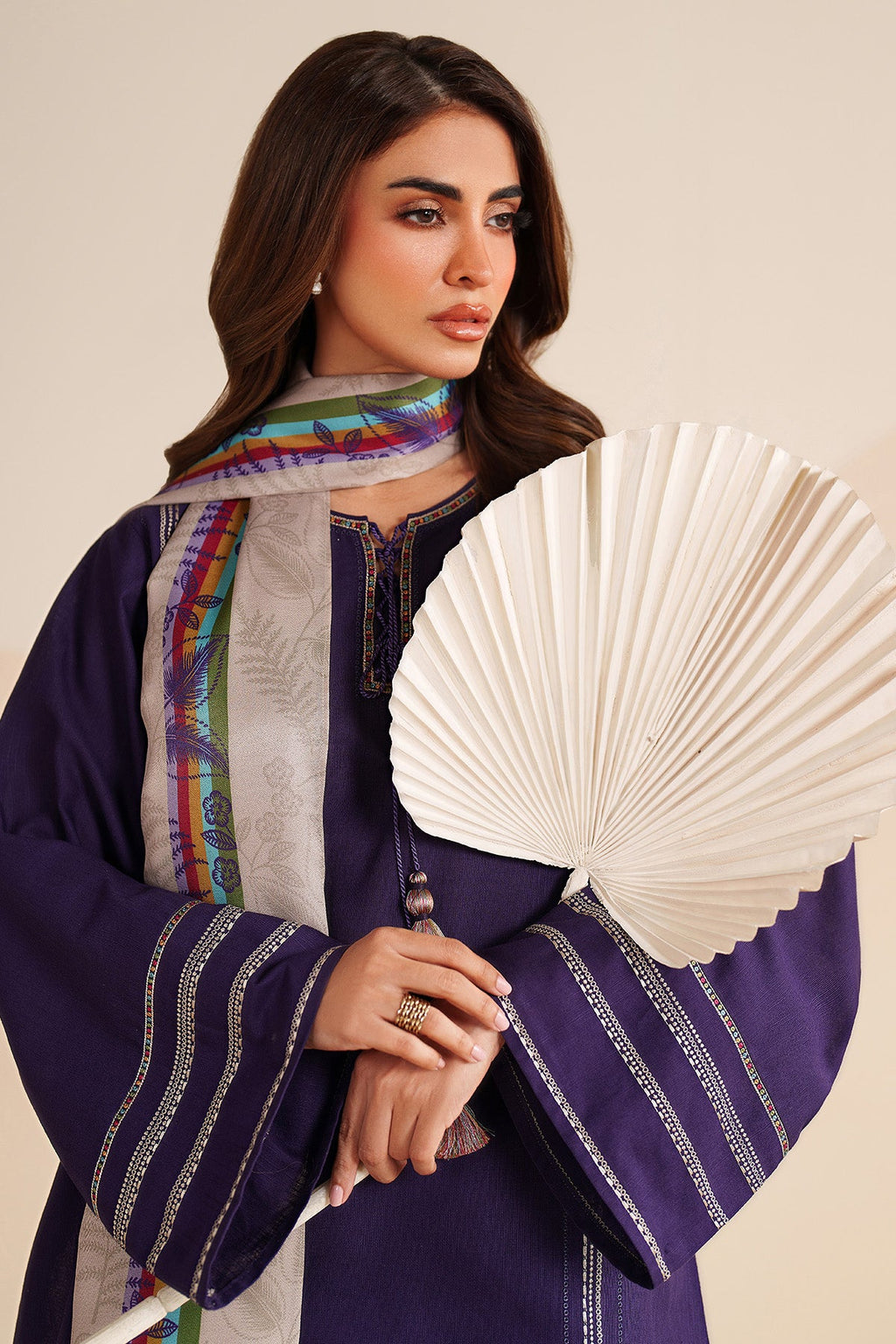 EMBROIDERED KHADDAR UW-0228