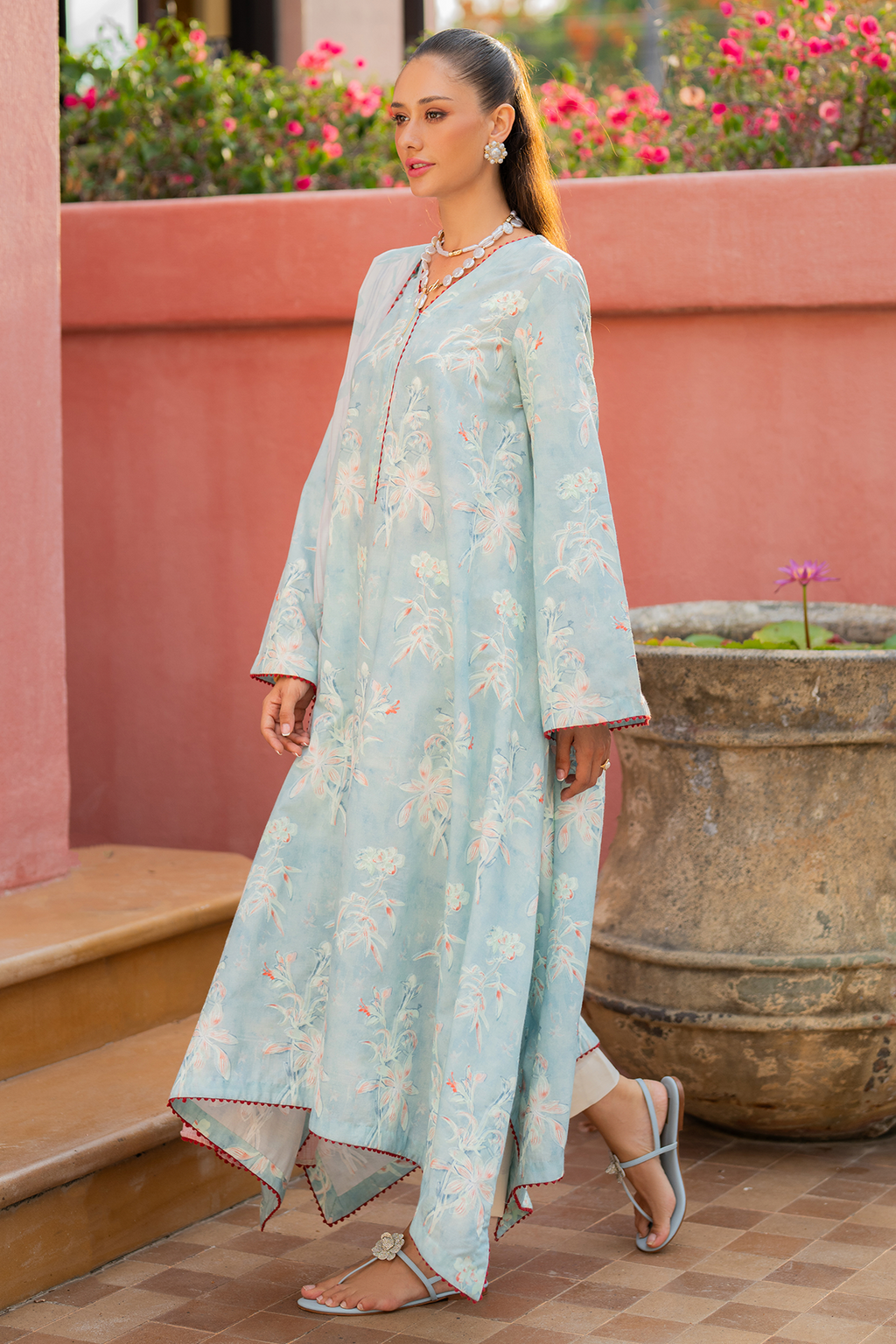 EMBROIDERED LAWN RTW-1212