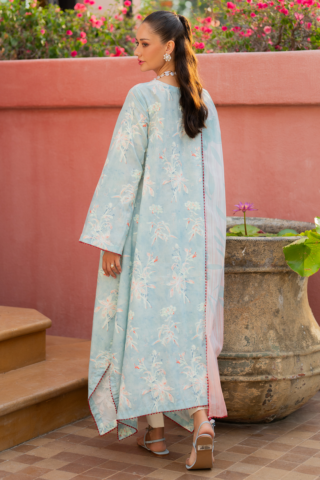 EMBROIDERED LAWN RTW-1212