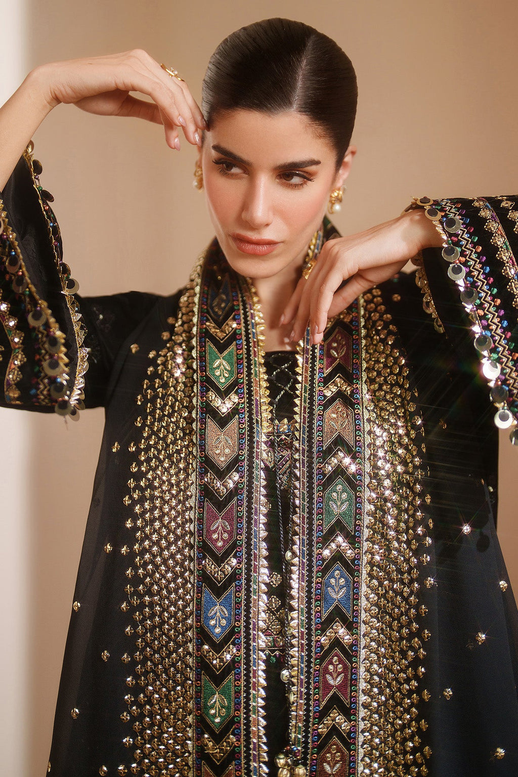 Embroidered Velvet Formal VVF D-5