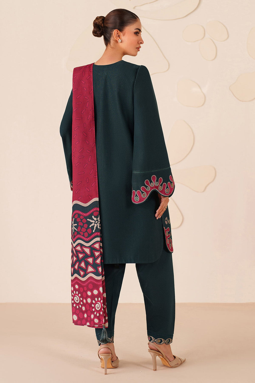 EMBROIDERED KHADDAR UW-0221