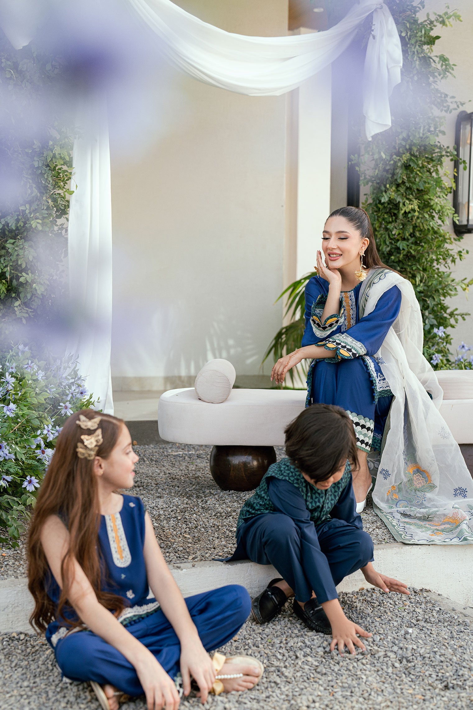 SS25DD-2707  OFF WHITE DUPATTA