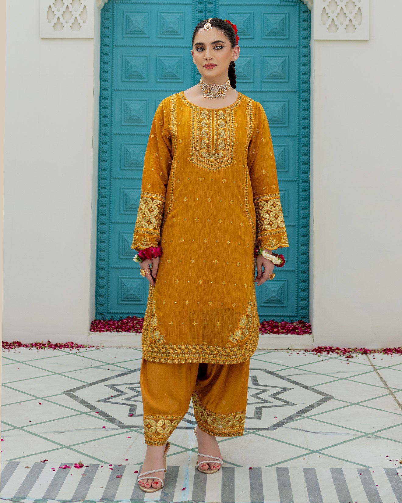 DU-3171-MUSTARD -3PCS