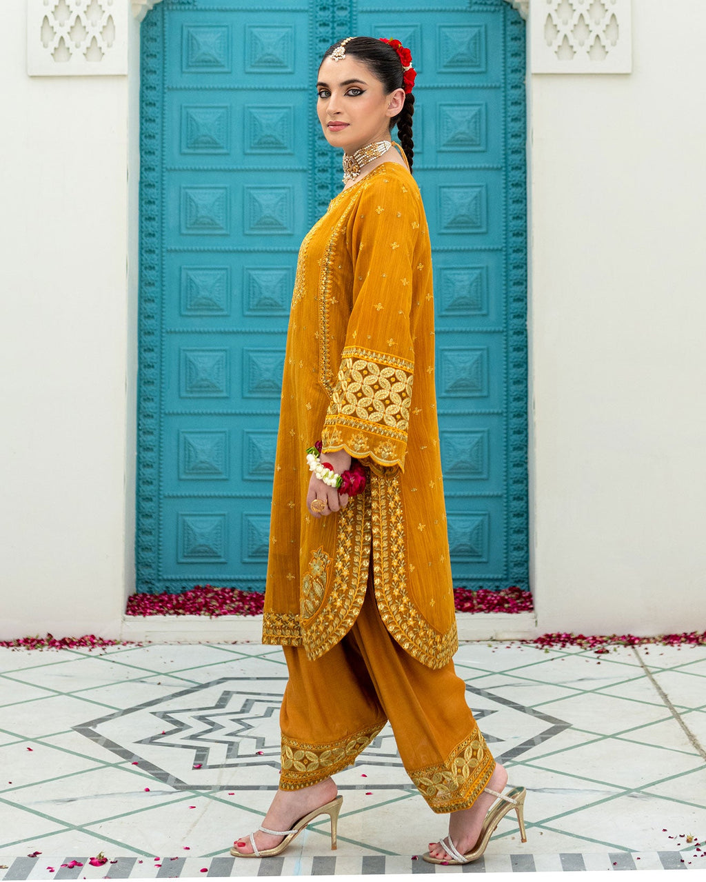 DU-3171-MUSTARD -3PCS