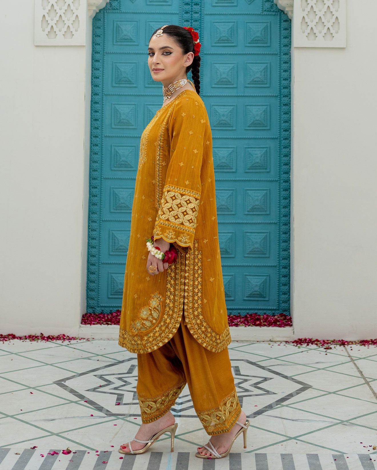 DU-3171-MUSTARD -3PCS