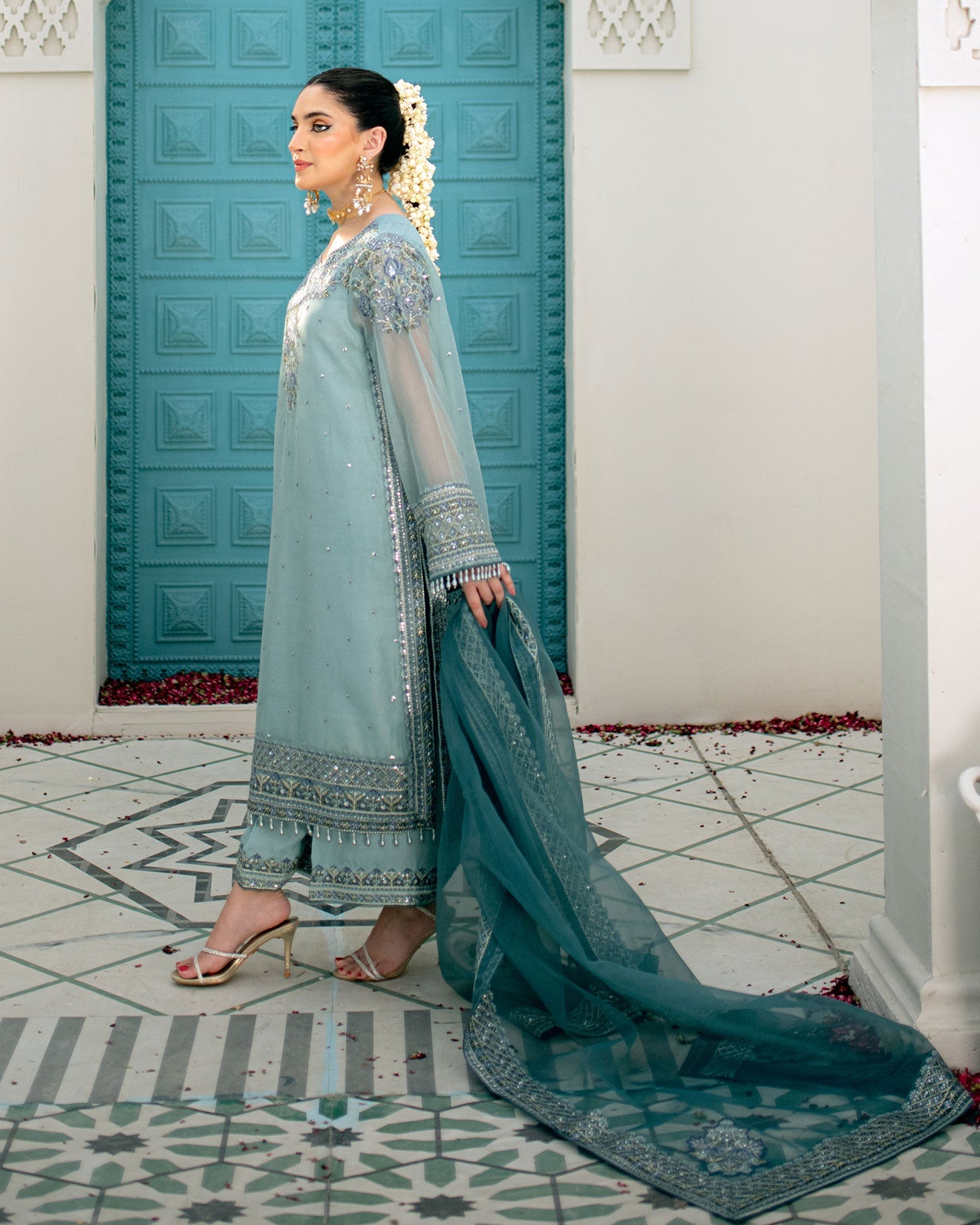 DU-3167-SKY BLUE -3PCS