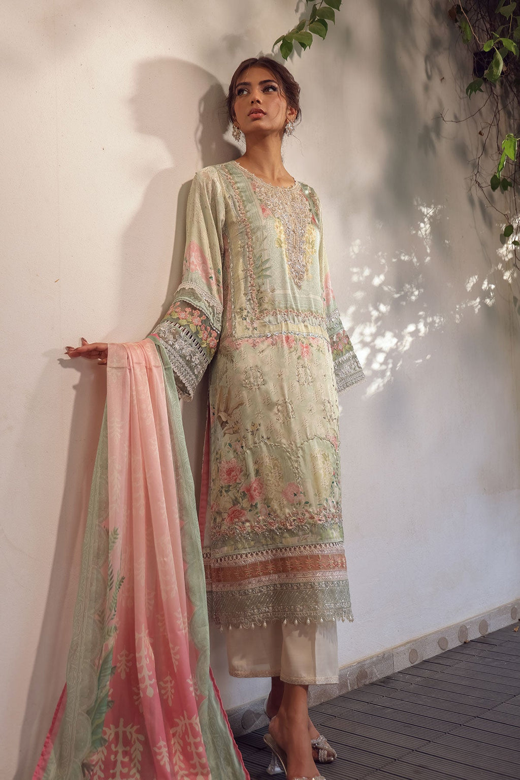 SS24DD-2517  LIGHT PINK DUPATTA