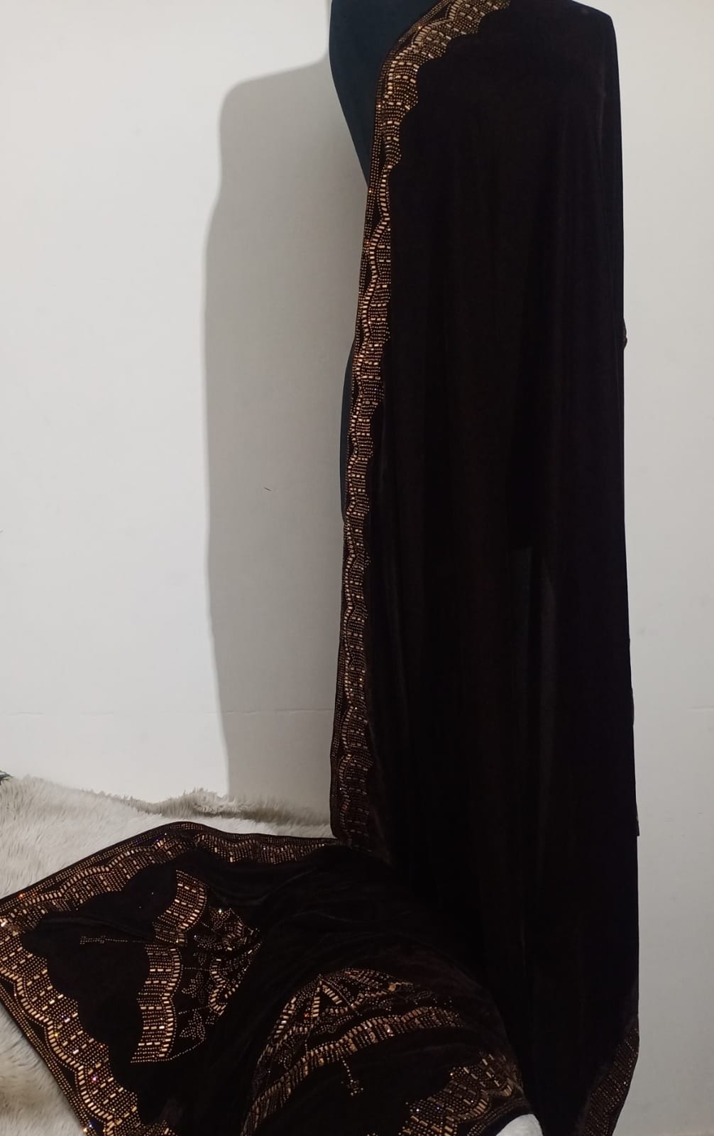 Phoenix Velvet Shawl