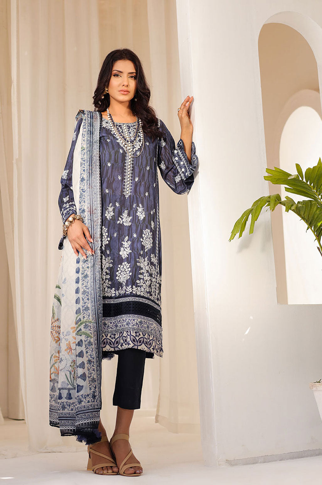DU-3130 N-BLUE LAWN  3PCS