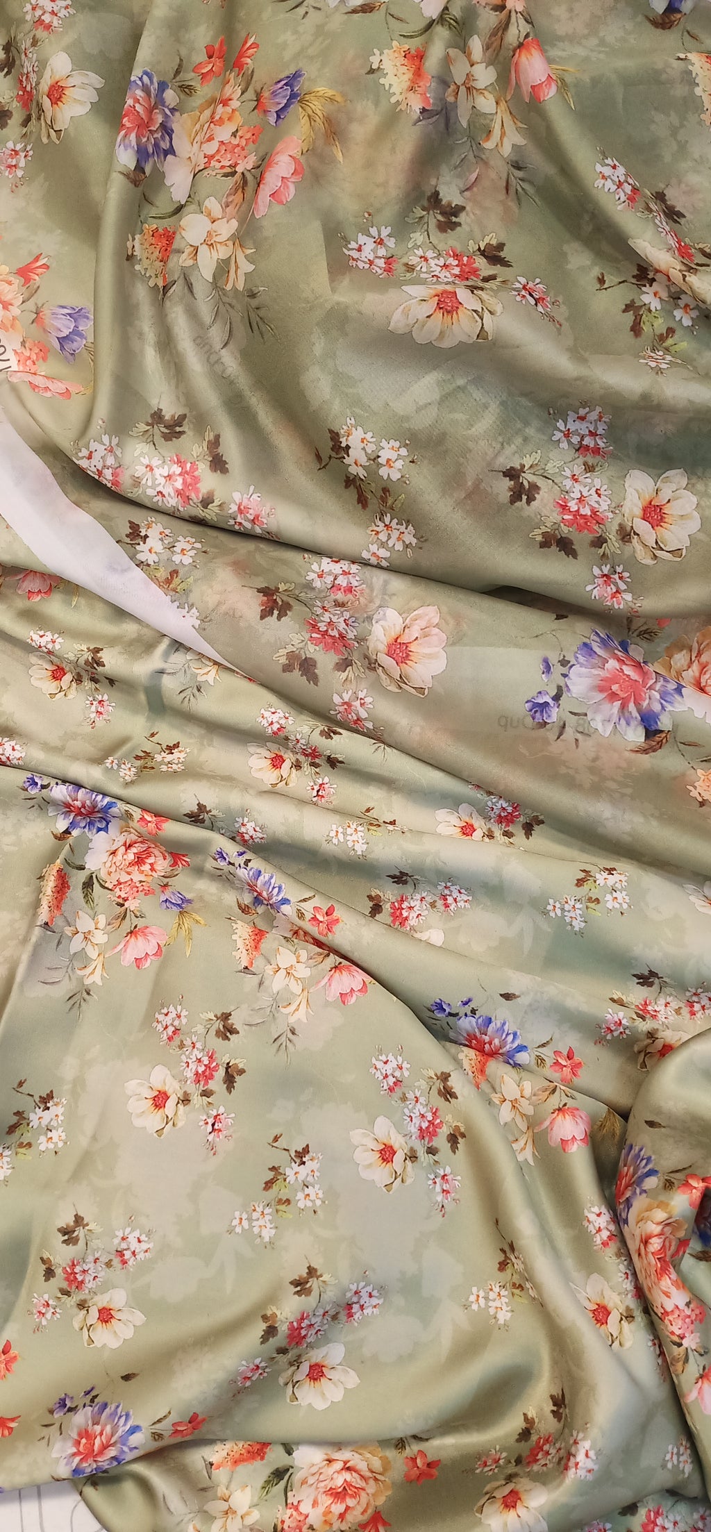 Digital print shamoz silk