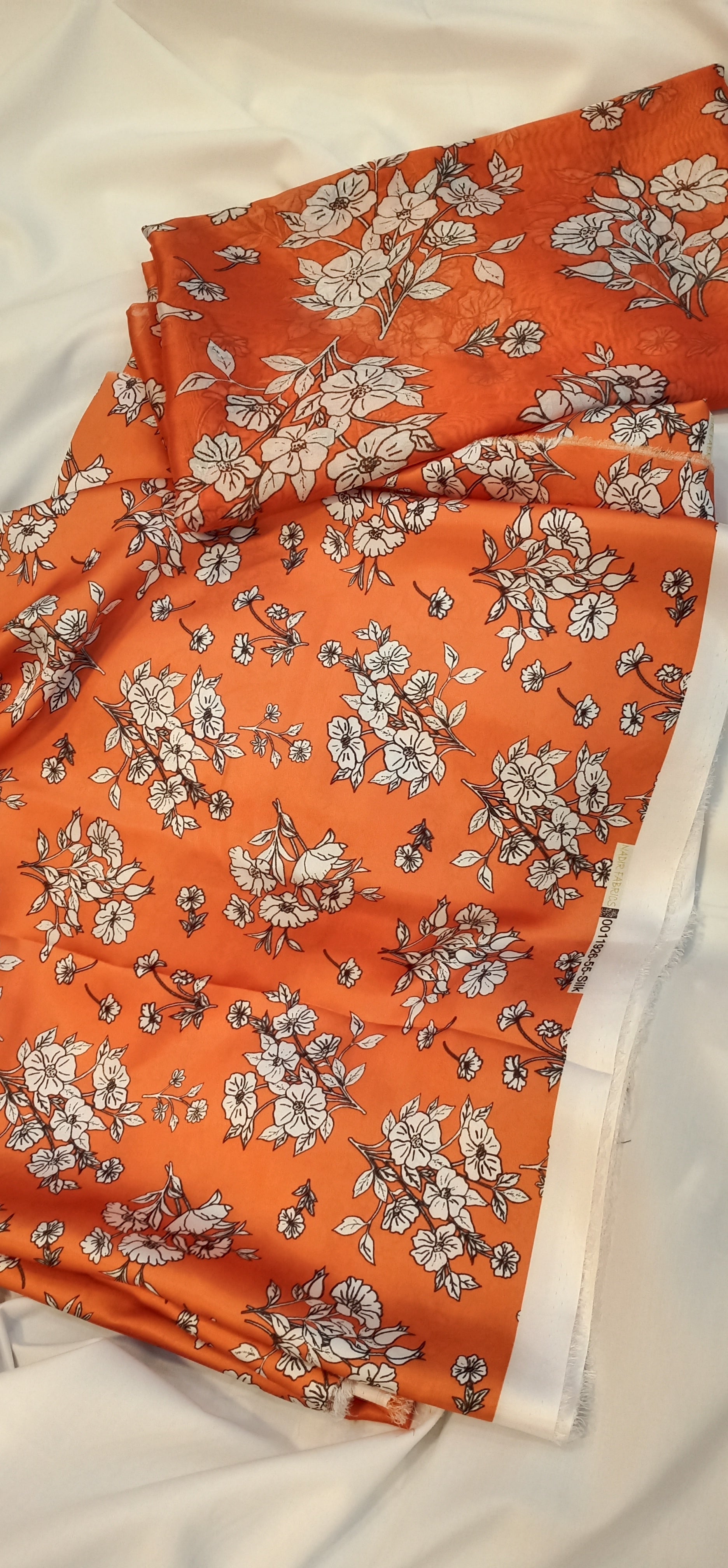 Digital print shamoz silk