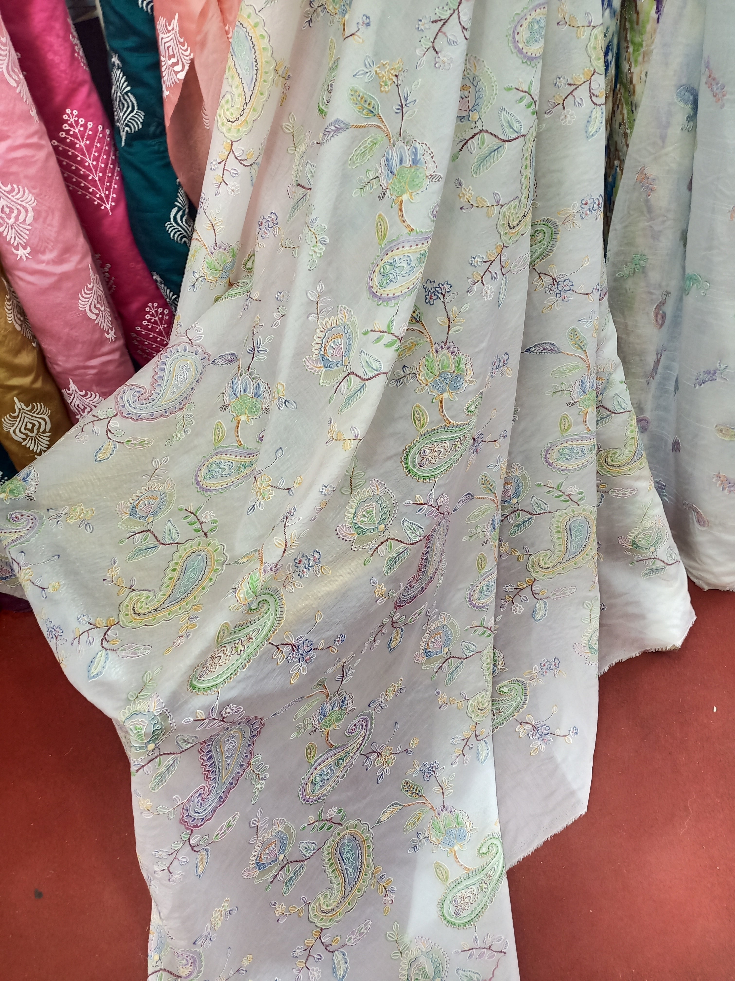 Printed Lawn chicken Kari