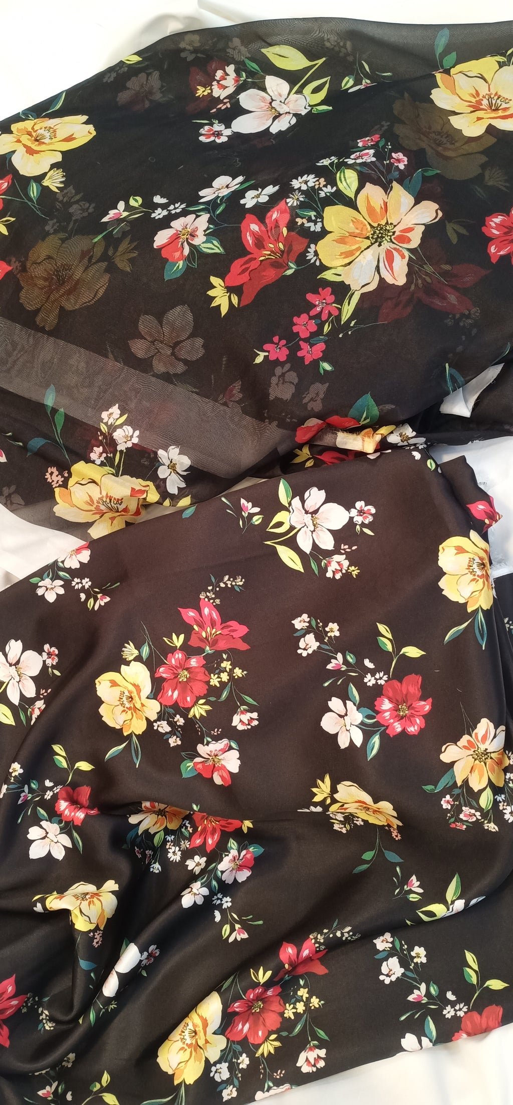 Digital print shamoz silk