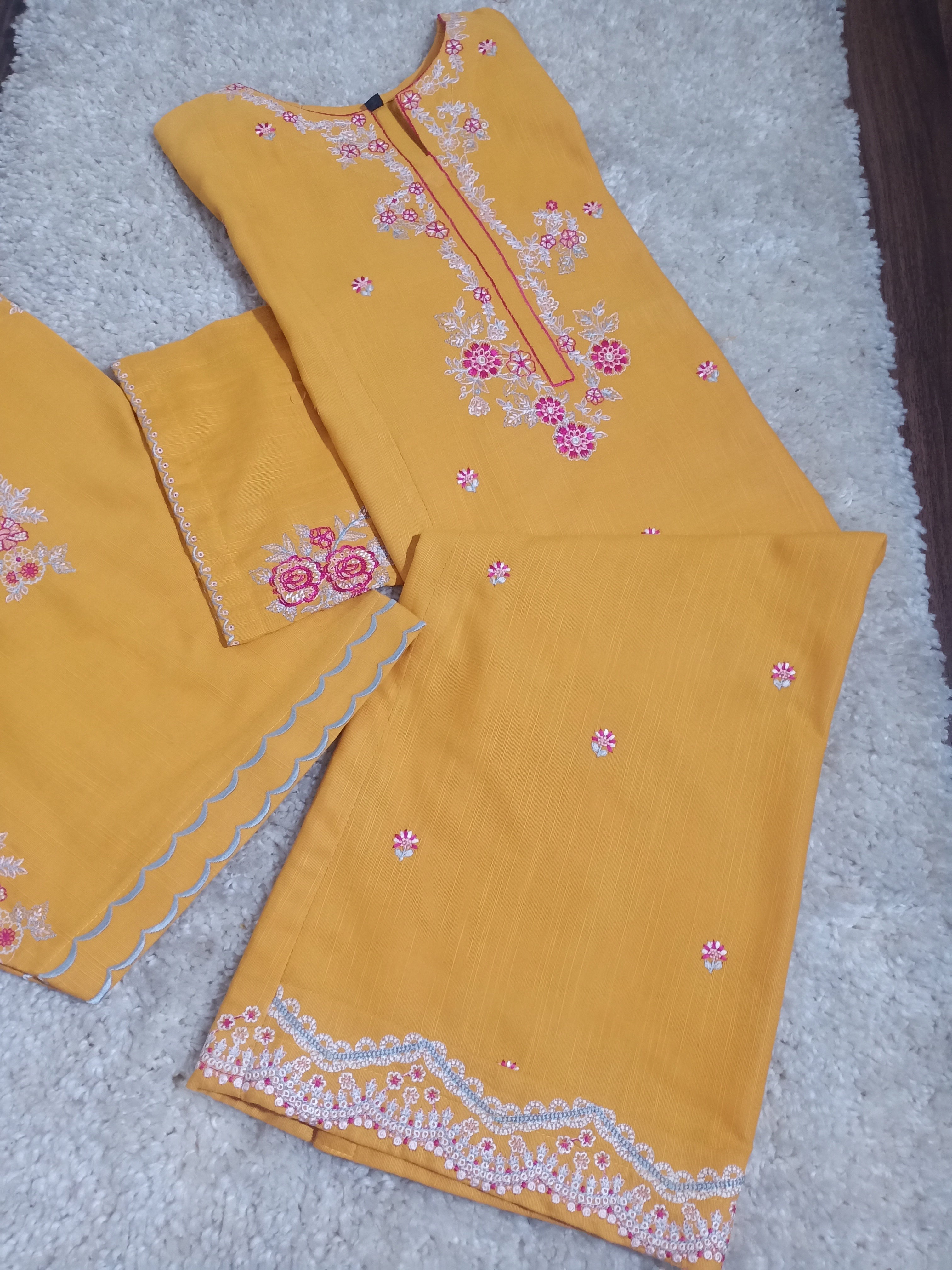 Yellow w shalwar