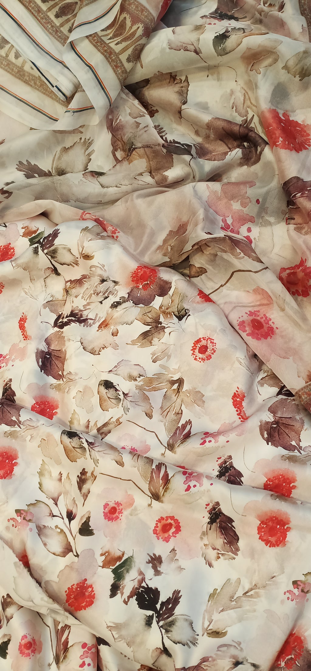Digital print shamoz silk