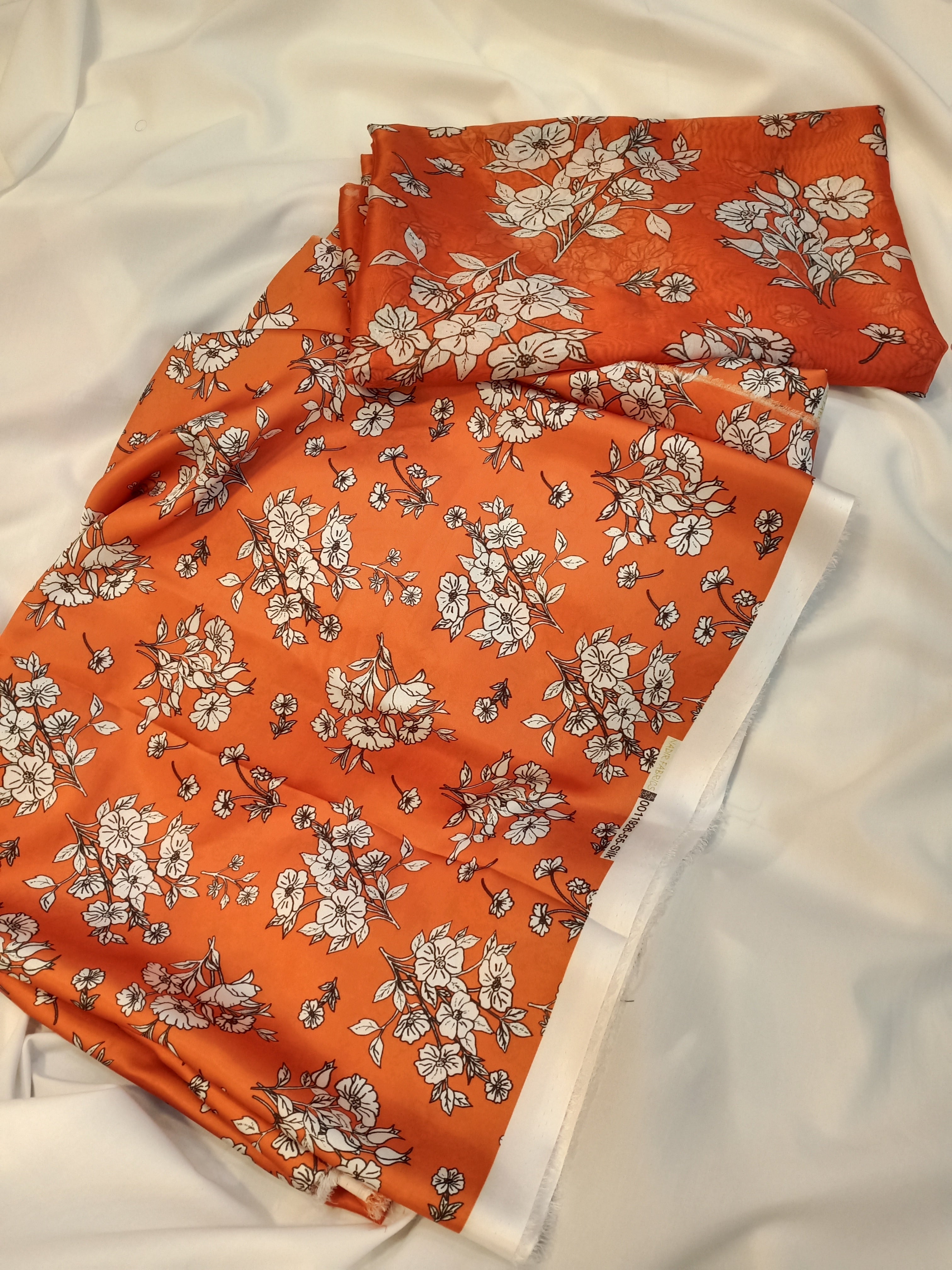 Digital print shamoz silk
