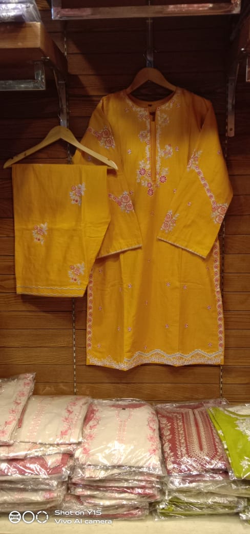 Yellow w shalwar