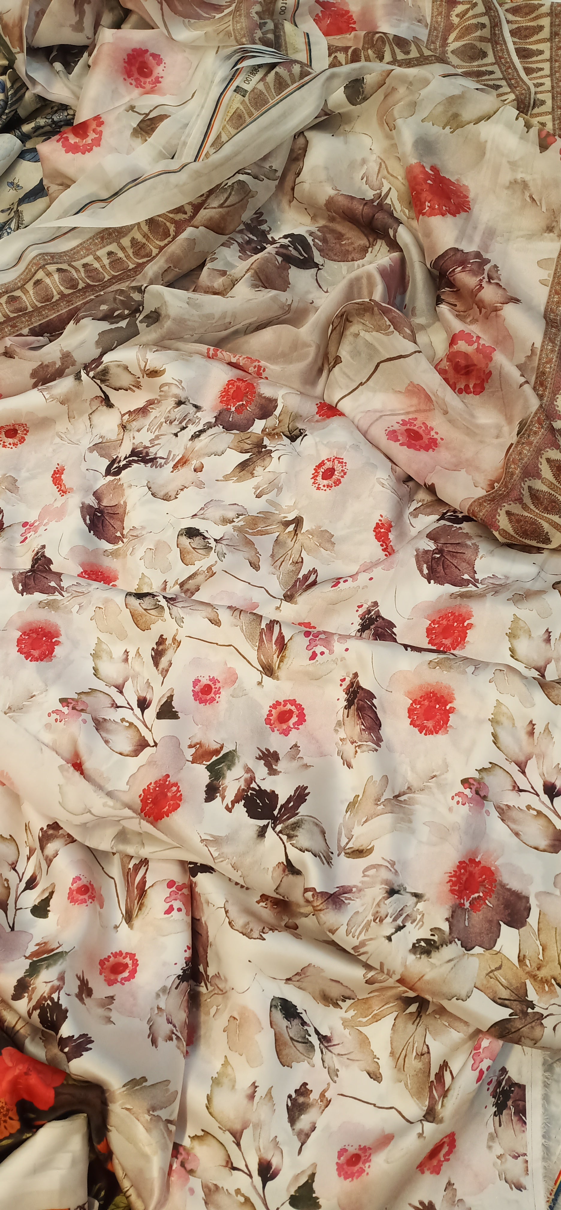 Digital print shamoz silk
