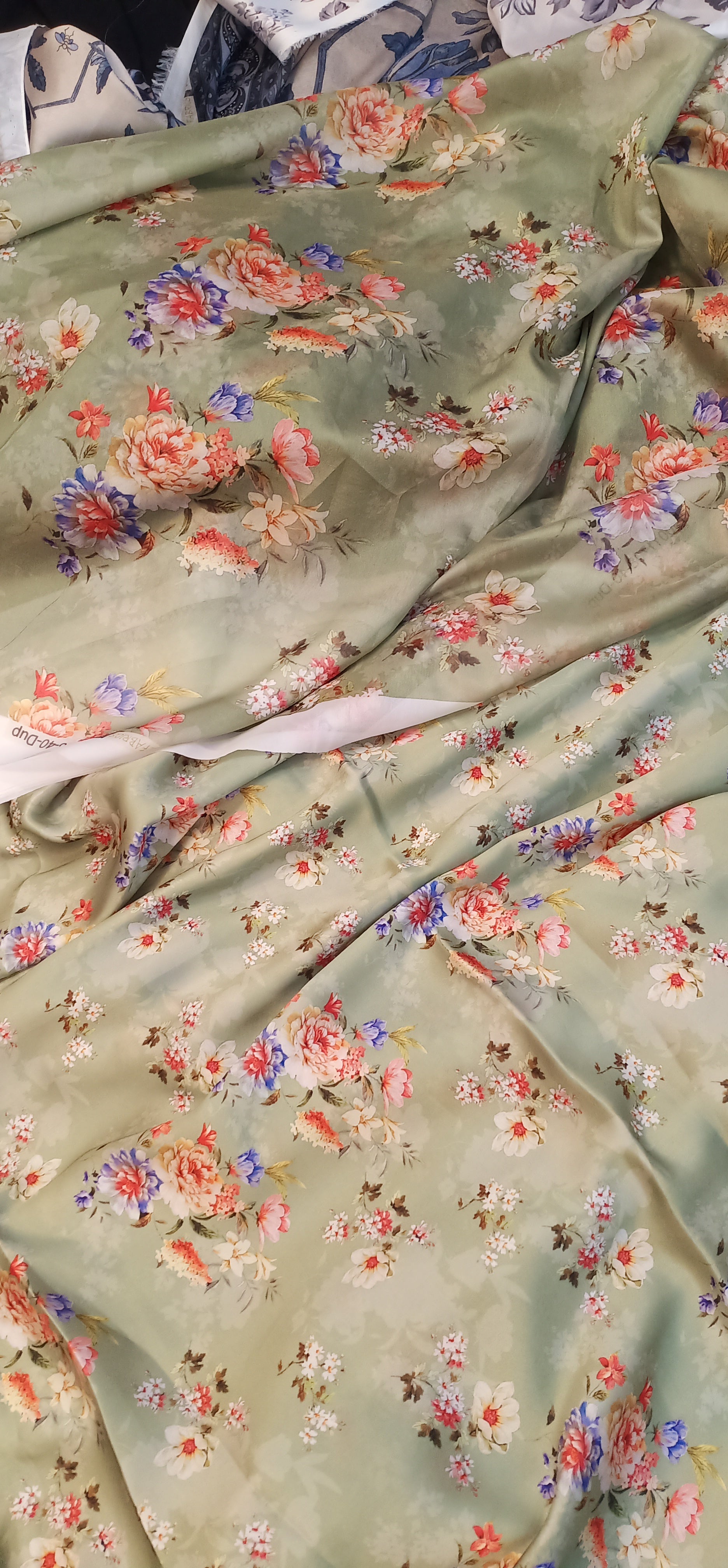 Digital print shamoz silk